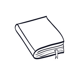 text book isolated icon