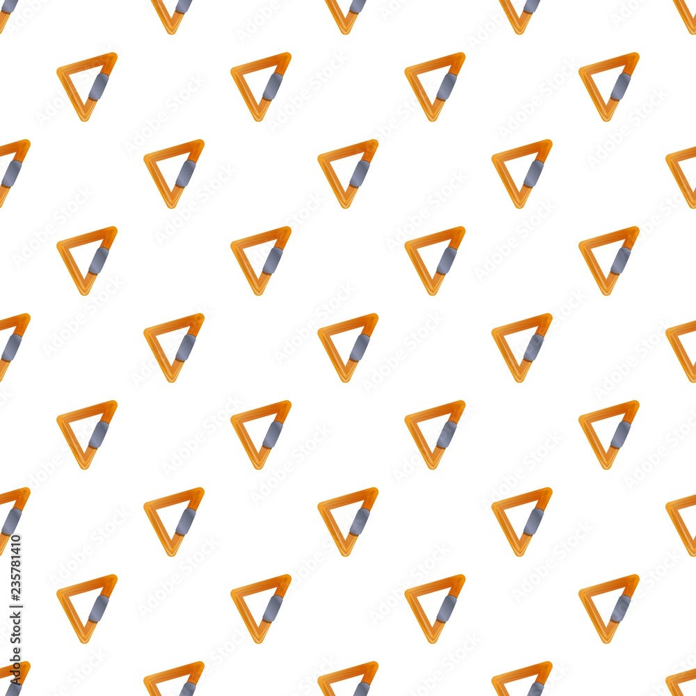 Poster triangular carabine pattern seamless vector repeat for any web design