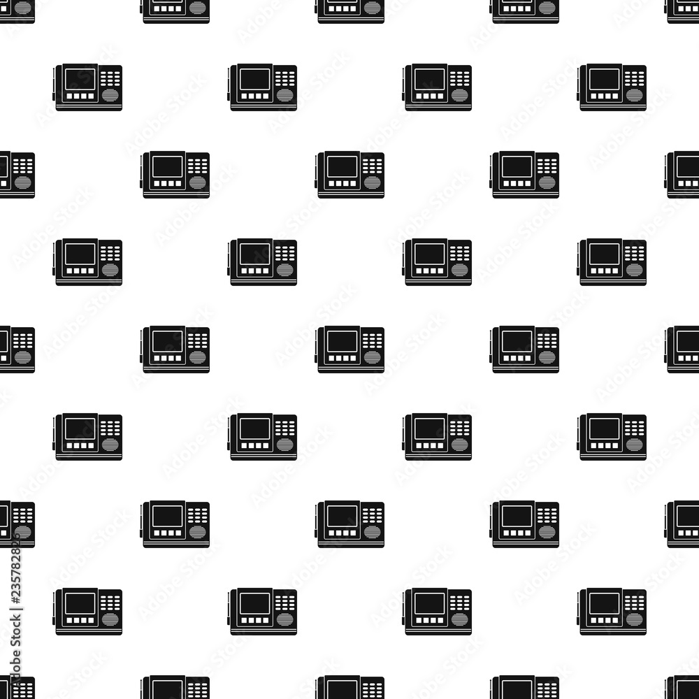 Poster house intercom pattern seamless vector repeat geometric for any web design