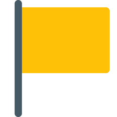 Obraz premium Flag or checkpoint