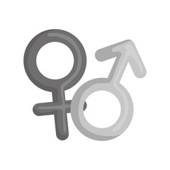 genders male and female symbols