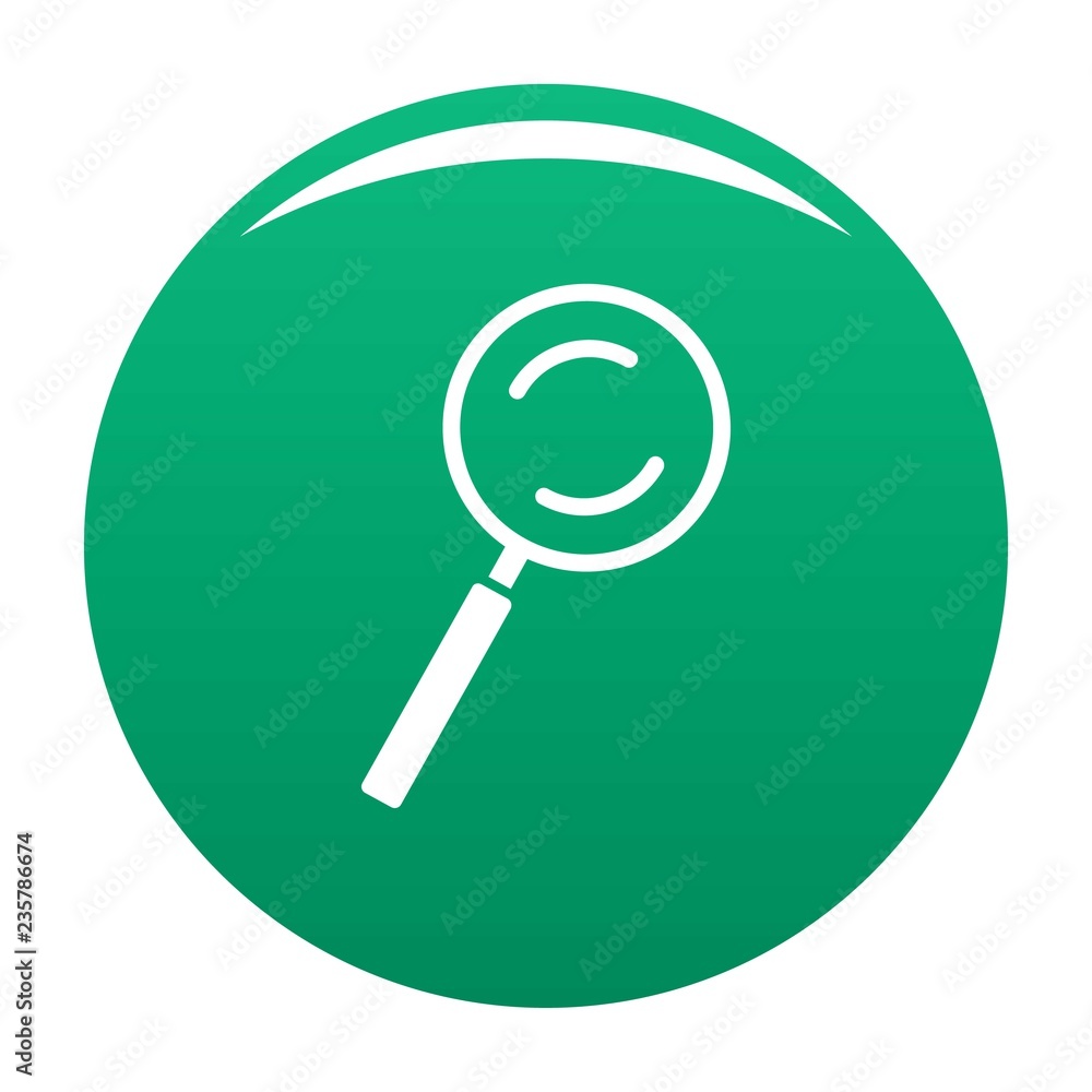 Poster cursor magnifier element icon. simple illustration of cursor magnifier element vector icon for any d