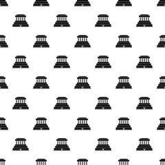 Taiwan temple pattern seamless vector repeat geometric for any web design