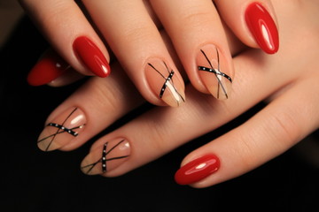 stylish nails manicure