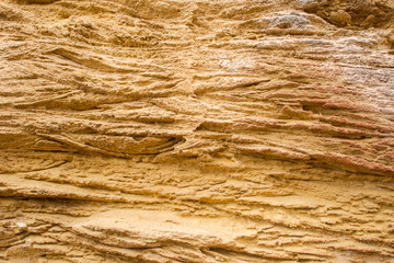 Background of grooved sandstone