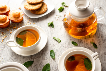 Lemon and Spearmint Black Tea