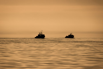 Obraz premium Fishing Boats