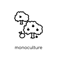 monoculture icon from Agriculture, Farming and Gardening collect