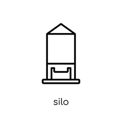 Silo icon from Agriculture, Farming and Gardening collection.