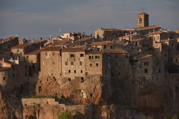 Fototapeta na wymiar panoramic view of Tuscany italy