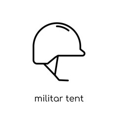 Militar Tent icon from Army collection.