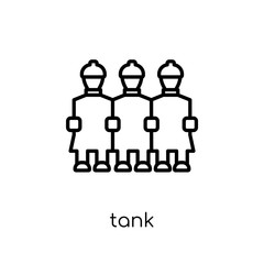 Tank icon from Army collection.