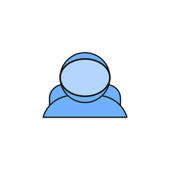 space suit icon. Element of space outline color icon. Thin line icon for website design and development, app development. Premium icon