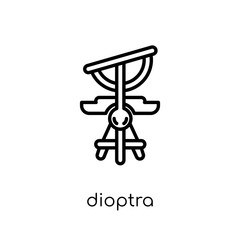 Dioptra icon from Astronomy collection.