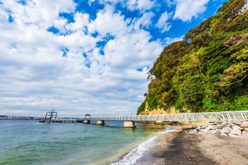 Fototapeta na wymiar 猿島　Sarushima island in Tokyo bay