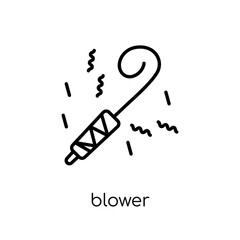 Blower icon from Birthday and Party collection.