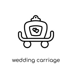 wedding Carriage icon from Wedding and love collection.