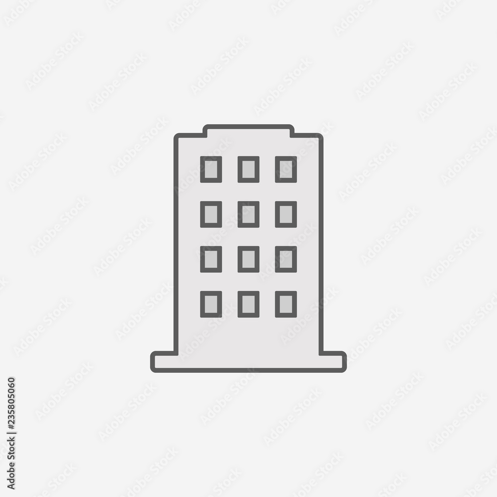 Poster underlined text field outline icon. Element of 2 color simple icon. Thin line icon for website design and development, app development. Premium icon