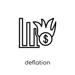 Deflation icon from Deflation collection.