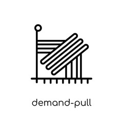 Demand-pull inflation icon from Demand pull inflation collection