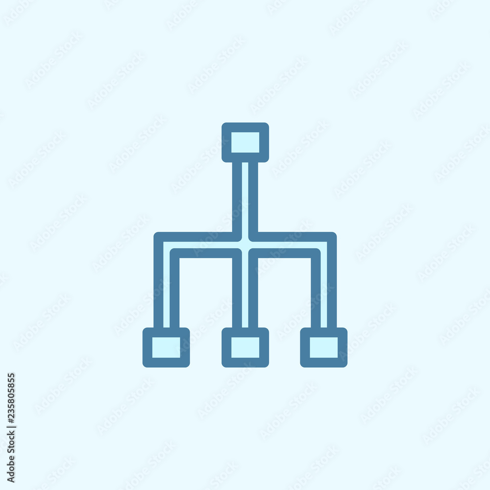 Poster communication sign field outline icon. element of 2 color simple icon. thin line icon for website de