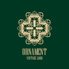 Art Deco vintage logo