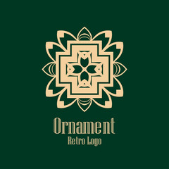 Art Deco vintage logo