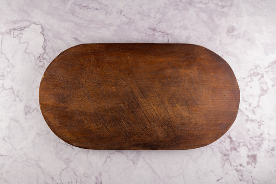 Oval Shaped Wood Cutting Board