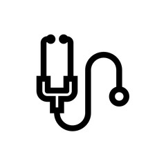 stethoscope icon vector design. medicine icon