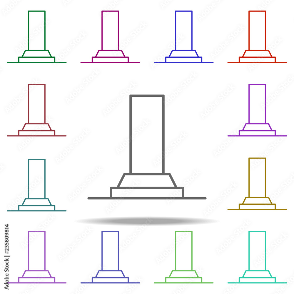 Poster auto maintenance icon. elements of auto workshop in multi color style icons. simple icon for website