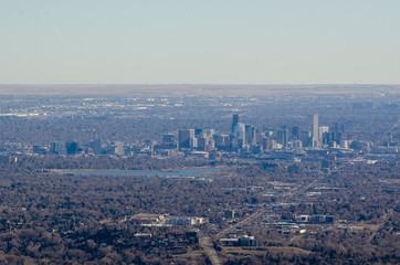 Obraz premium Denver Skyline