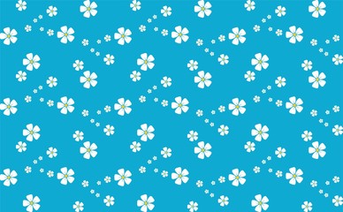 seamless pattern with flowers