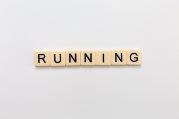 Running Letter Blocks