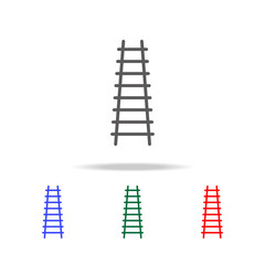 stairs icon. Elements of fireman in multi colored icons. Premium quality graphic design icon. Simple icon for websites, web design, mobile app, info graphics