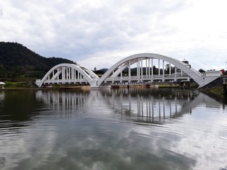 White Bridge in Thailand