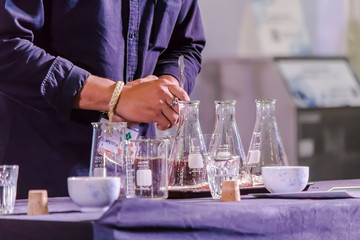 Showcase Syphon Coffee maker by syphonist./ Syphon Coffee or Vacuum Coffee is full immersion...
