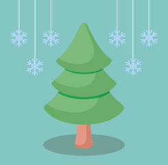 tree of merry christmas