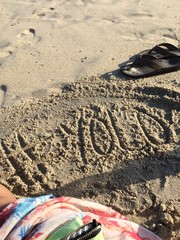 #YOLO Sand Words