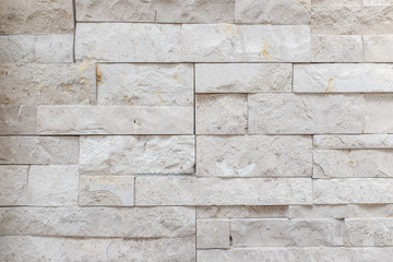 Square shaped white yellow granite stone rock pattern texture wall background