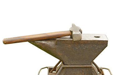 The anvil is a blacksmith's tool.