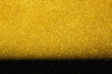 Gold glitter sparkling luxury design background
