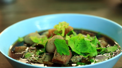 beef noodle soup, Thai Food