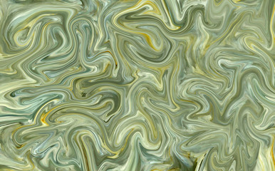 Liquid oil paint wave texture background, - 235840279