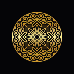 mandala - vector logo/icon illustration