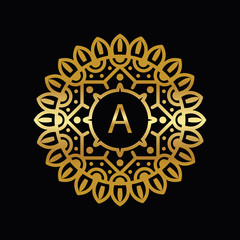 mandala - vector logo/icon illustration