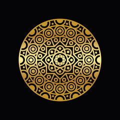 mandala - vector logo/icon illustration