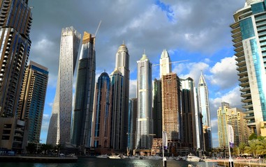 Fototapeta na wymiar Dubai, The Tity That Goes To The Sky