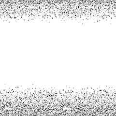 Banner with silver sequins.