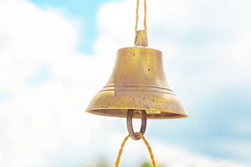 the bell hangs on a rope