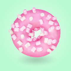 Pink donut